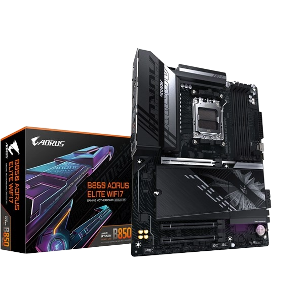 Gigabyte B850 AORUS ELITE WIFI7 ATX Motherboard for AMD Socket AM5 CPUs